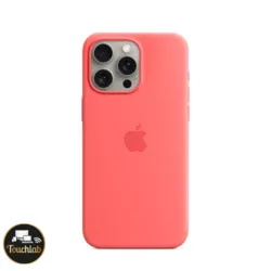 מגן סיליקון מקורי Apple iPhone 15 Pro Max עם חיבור MagSafe - יבואן רשמי